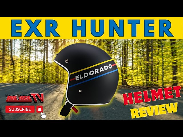 Lowest Profile Open Face Helmet - Eldorado EXR Hunter Review