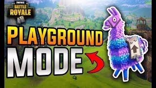 Fortnite PLAYGROUND LTM MODE!! MICHAEL MYERS GAME MODE AND FUNNY MOMMENS