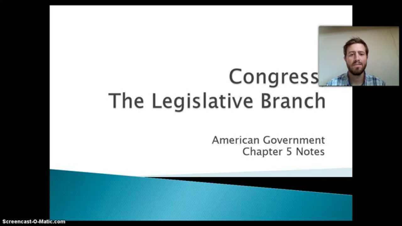 5.1 Notes - House of Representatives