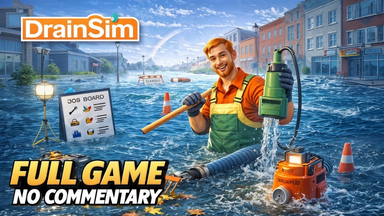 DrainSim | FULL GAME Gameplay Longplay | No Commentary - YouTube