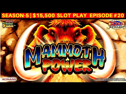 Mammoth Power Slot Machine Max Bet Live Play | SEASON 5 | EPISODE #20