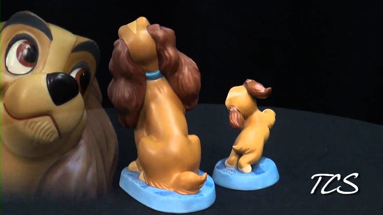 WDCC Lady And The Tramp Lady And Puppy Welcome Home