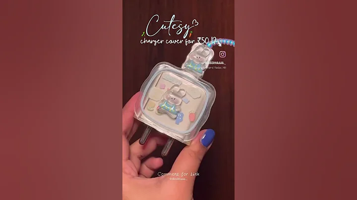 ₹50 Charger Case || Meesho Finds🐇🔗 #meeshofinds #chargercase #iphone #shortsviral #ytshortsindia