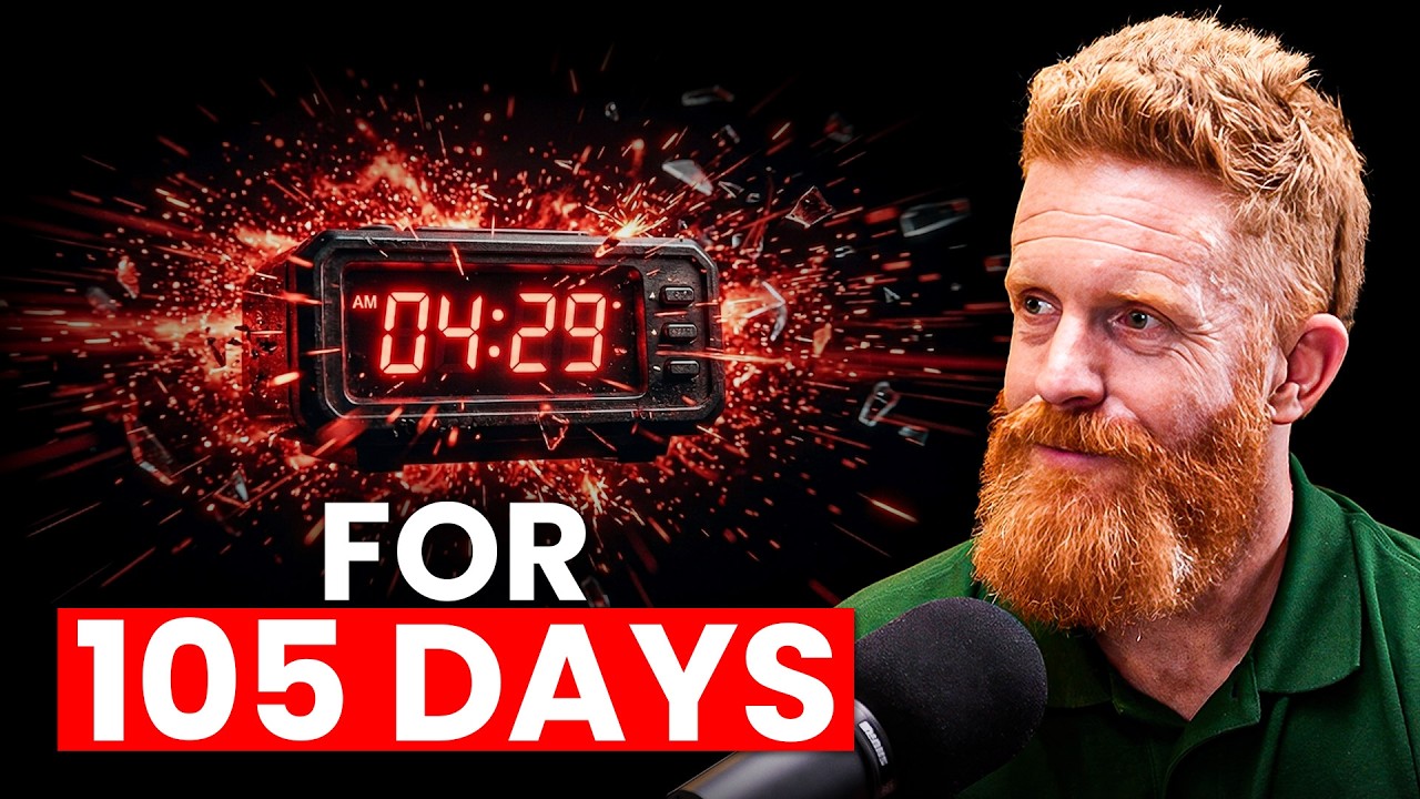 This Is How He Never Stayed in Bed Past 4:29am for 105 Days Straight