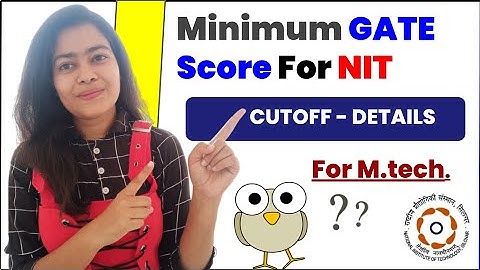 CCMT 2021| Mtech admission in NIT | gate score cutoff for NIT. #ccmt​ #gate2021