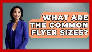 What Are The Common Flyer Sizes? - Graphic Design Nerd