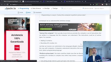What is programming ? • প্রোগ্রামিং কাকে বলে ?