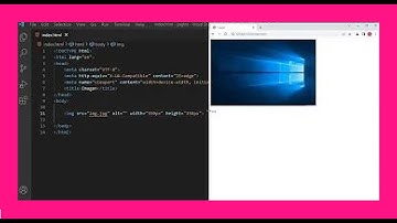 como cambiar el TAMAÑO de una IMAGEN en HTML ancho y alto 2022 [VISUAL STUDIO CODE] 🚀