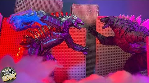 Evolved Godzilla vs Mechagodzilla | a stopmotion shortfilm