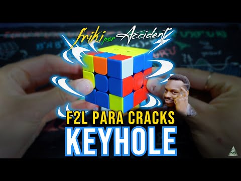 IMPROVE your F2L with 8 KEYHOLE Cases 🔥 PART 1 🔥 FrikiporAccident 🤠