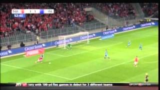2013 (September 6) Switzerland 4- Iceland 4 (World Cup Qualifier)