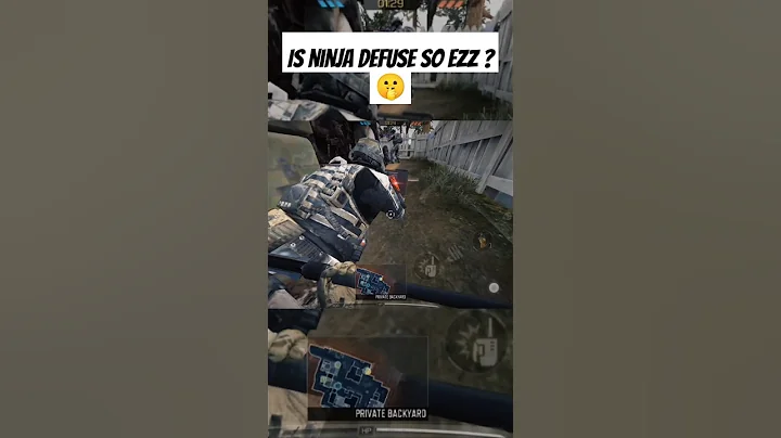 Cod Mobile Ninja Defuse 😱🤫 #codm #shorts
