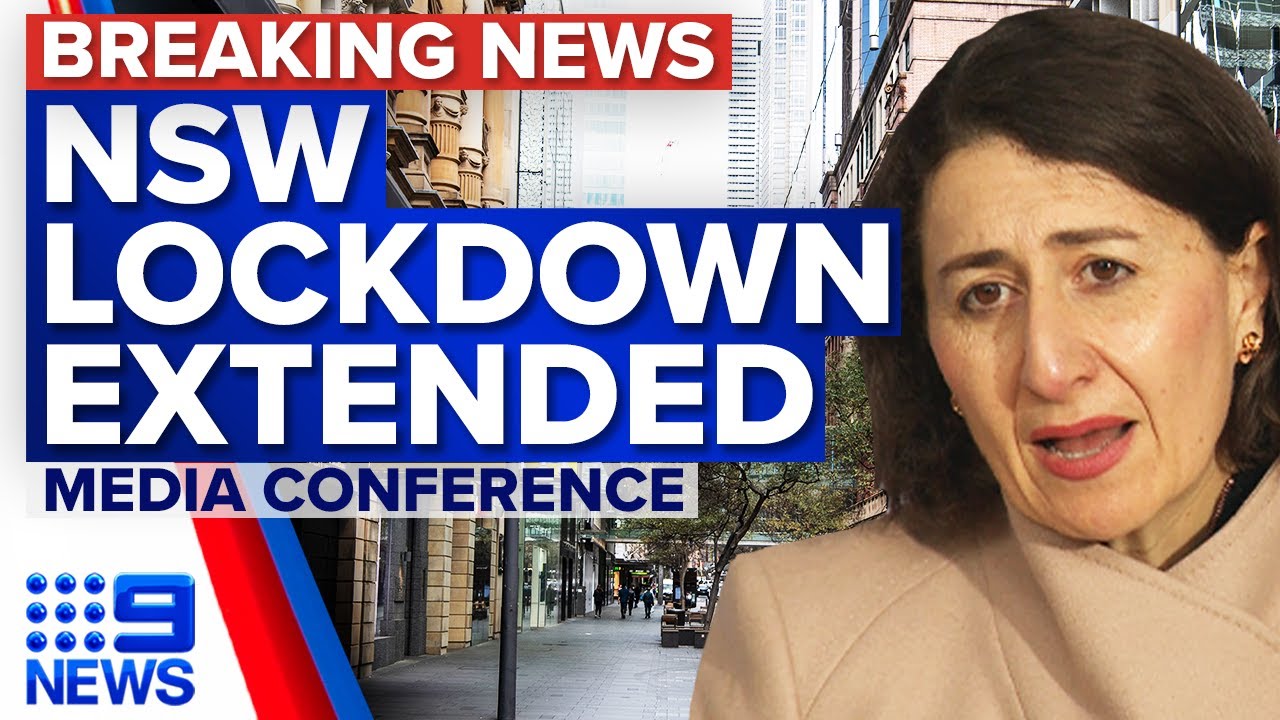 Nsw Lockdown Extended For At Least Two Weeks Coronavirus 9 News Australia Youtube [ 720 x 1280 Pixel ]