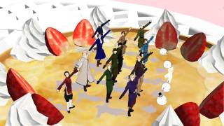 【MMD Happy Synthesizer Featuring Hetalia Characters