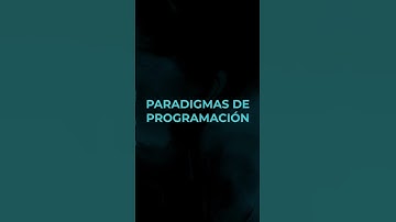 Paradigmas de #programacion