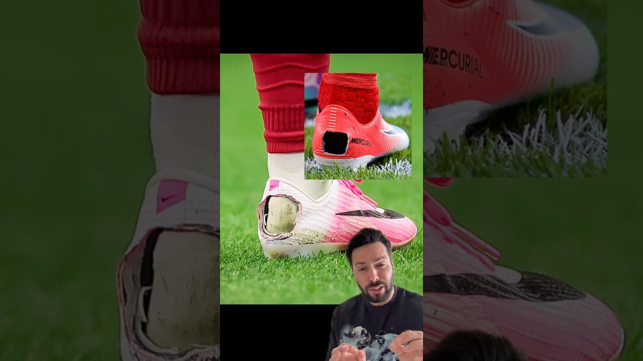 Why did Pedro Neto's football boots have a GIANT HOLE?