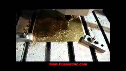 HT-3040 mini CNC Router machine cut copper China manufacture