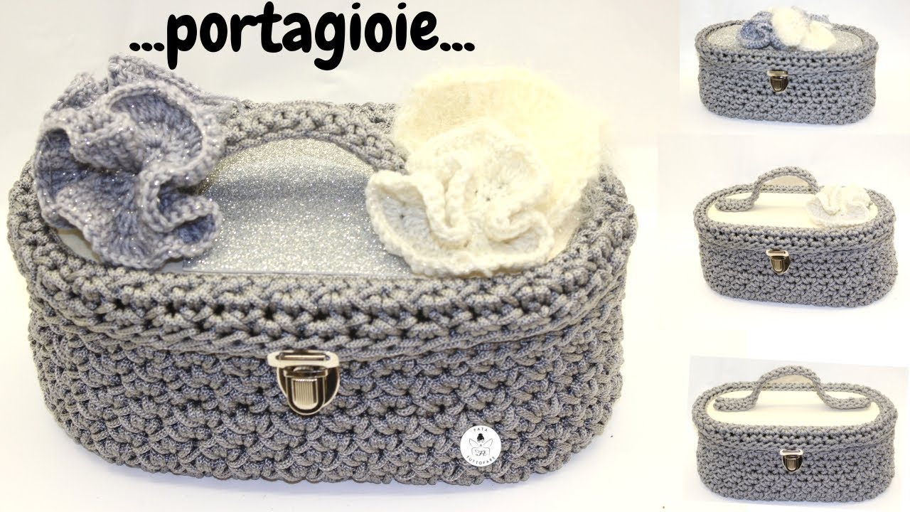 TUTORIAL: Portagioie uncinetto**lafatatuttofare**