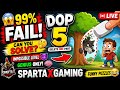 🔴⚔️ SpartaXGaming | DOP 5 LIVE | Ultimate Puzzle Battle 💥 #spartaxgaming 🔴