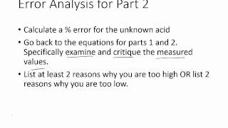 Titration post lab