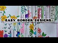 Easy border designs