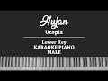 Hujan (MALE KARAOKE PIANO COVER) Utopia