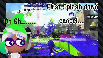 First Splashdown cancel ||Splatoon 2 clip||