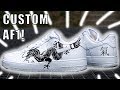 Custom Chinese Dragon Nike Air Force 1