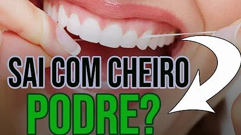 O que causa mau cheiro na gengiva?