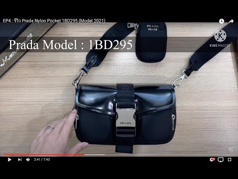 EP4 : รีวิว Prada Nylon Pocket 1BD295 (Model 2021)
