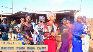 HOSANA  Choir WAIMBA SHANGWE KUKARIBISHA WAGENI KWENYE MKUTANO WAO