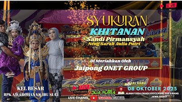 ONET GROUP  II Khitanan,SANDI PIRMANSYAH ,NENG SARAH AULIA PUTRI , Bpk Awa & Ibu Suci
