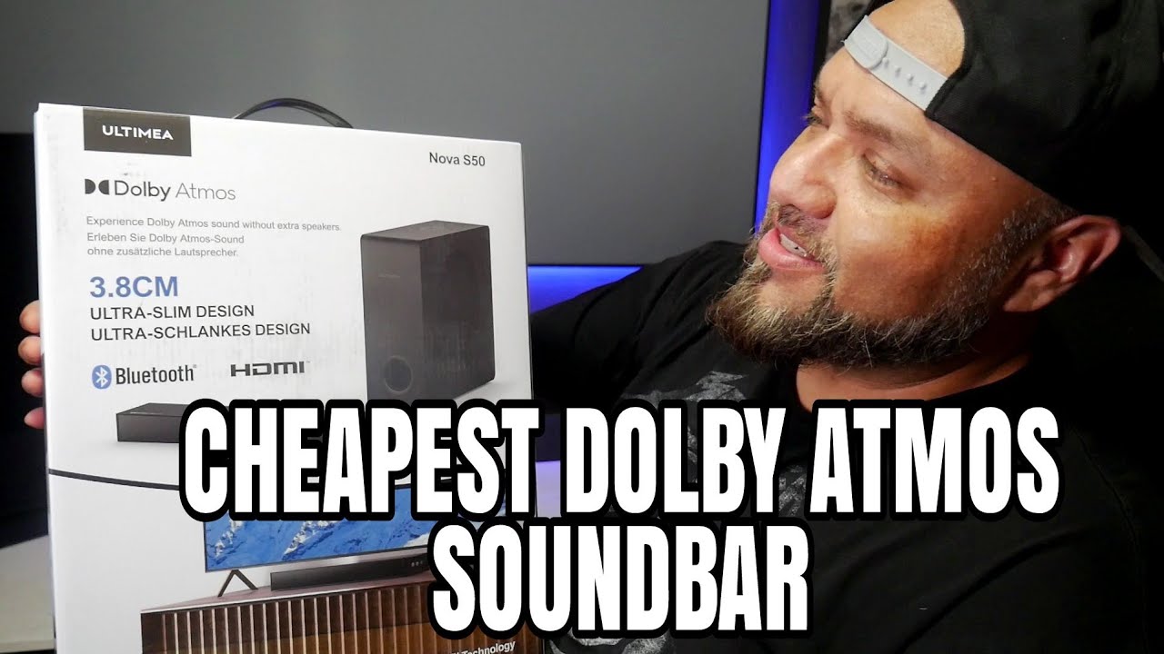 I bought the cheapest Dolby Atmos Soundbar from Amazon