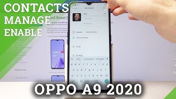 How to Personalize Contact in OPPO A9 2020 - Add Photo to Contact