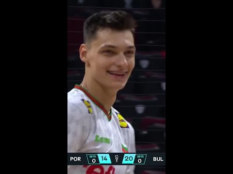 Nikolov SOLID ATTACK For Bulgaria In Set 1 2025 FIVB Men S World Championship Round Of 16