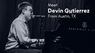 Meet Devin Gutierrez – A Just Call Me By My Name Artist
Meet Devin Gutierrez, a singer/songwriter and pianist from Austin, Texas, and the latest artist profiled in our documentary series highlighting the five musicians featured on Just Call Me By My Name Volume 1. Listen to Devin share why he believes “everything is music,” and how it has been a powerful and positive force in his life. Tune in to hear an exclusive clip of Devin performing his original song, “Money,” at Bethel Woods Center for the Arts, the historic site of Woodstock ‘69. Visit https://danielsmusic.org/recordlabel to learn more, stream or download Just Call Me By My Name Volume 1 today.
Daniel’s Music Foundation proudly presents Just Call Me By My Name - our new record label for musicians with disabilities! We are excited to partner with The Orchard, a global distribution and artist services company to build a more equitable future for musicians with disabilities. Visit https://danielsmusic.org/recordlabel to learn more.
Just Call Me By My Name will release compilation EPs showcasing artists, timed with key dates around Disability Awareness. Artists for the label are selected from Danny Award recipients - our annual global awards show that celebrates differences. Visit https://danielsmusic.org/thedannys to learn more about The Danny Awards.
For a full transcript of the video, click the link below:
https://www.danielsmusic.org/blog/minidoc4-transcript
Follow Us/Like Us/Subscribe:
Facebook: https://www.facebook.com/danielsmusicfoundation/
Instagram: https://www.instagram.com/dmfmusic/
Twitter: https://twitter.com/DanielsMusicFdn
YouTube: https://www.youtube.com/channel/UCp30ob_W2ec2ok8mfitep8A
About Daniel’s Music Foundation:
Daniel’s Music Foundation was founded in 2006 by the Trush Family to empower individuals with disabilities through music. Today, we have expanded our programs serving thousands of individuals - both locally in NYC at our 8,700 square-foot music center, and nationally through the DMF Online Community.
Through our Disability Awareness platform, which includes presentations to schools and corporations about differences, our global award show - The Danny Awards, and our new record label - Just Call Me BY My Name, we are challenging stereotypes about individuals with disabilities and working to build a more inclusive society for all.
As an organization, we are passionately committed to changing perception, diminishing isolation, and providing access to music for individuals with disabilities. To learn more about Daniel’s Music, visit https://www.danielsmusic.org/
#musicforall #DMF #documentary #NYC #artists #musicians #newmusic
#disabilityawareness Meet Devin Gutierrez – A Just Call Me By My Name Artist