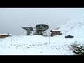 Dans le champsaur  orcires merlette la station de ski prparent activement la saison