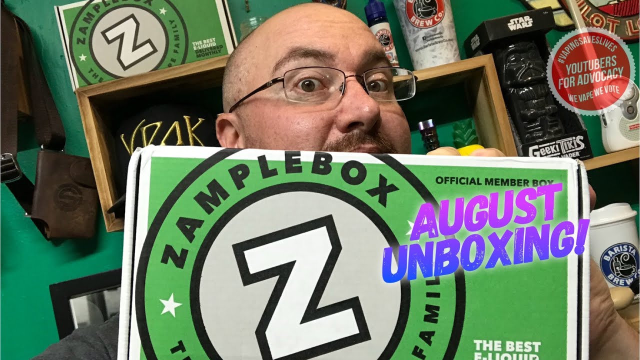 Zamplebox unboxing~ August 2018 - YouTube
