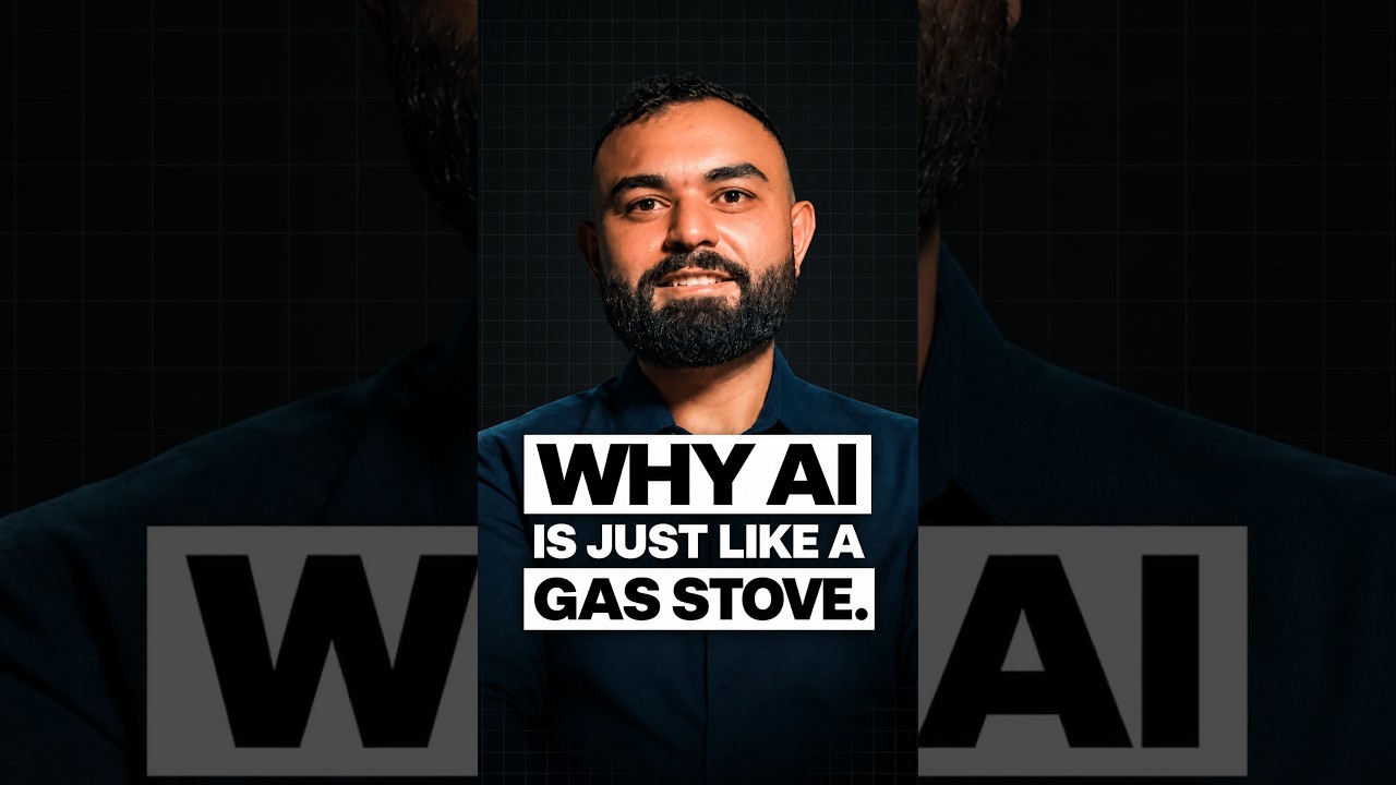 Why AI is just like a gas stove #ai #finance #safety - YouTube thumbnail