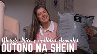 INVERNO ELEGANTE NA SHEIN | vestidos, blazer e tricôs