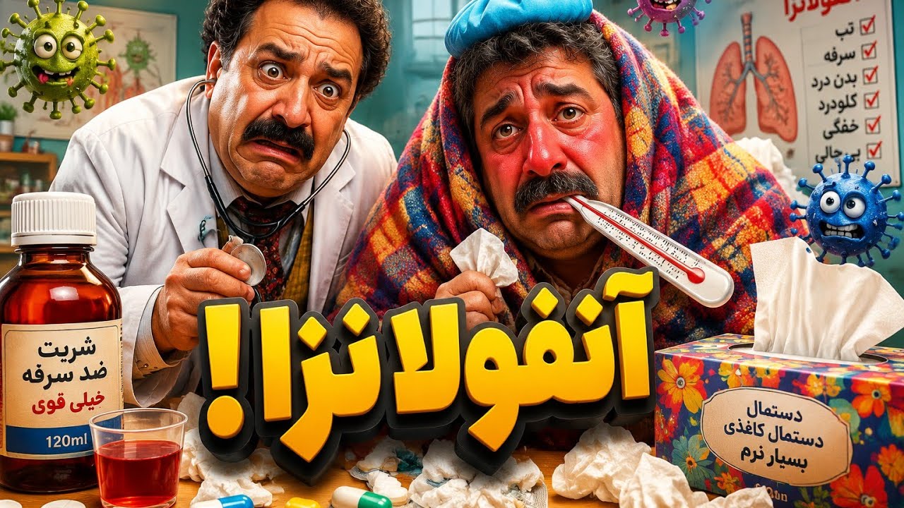 صمد ممد در اجرای قدیمی آنفولانزا 🤒😂 | وقتی یه سرماخوردگی ساده تبدیل به ...