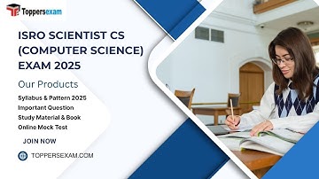ISRO SCIENTIST CS (COMPUTER SCIENCE) Syllabus & Pattern 2025 #isro #scientist #cs #computerscience