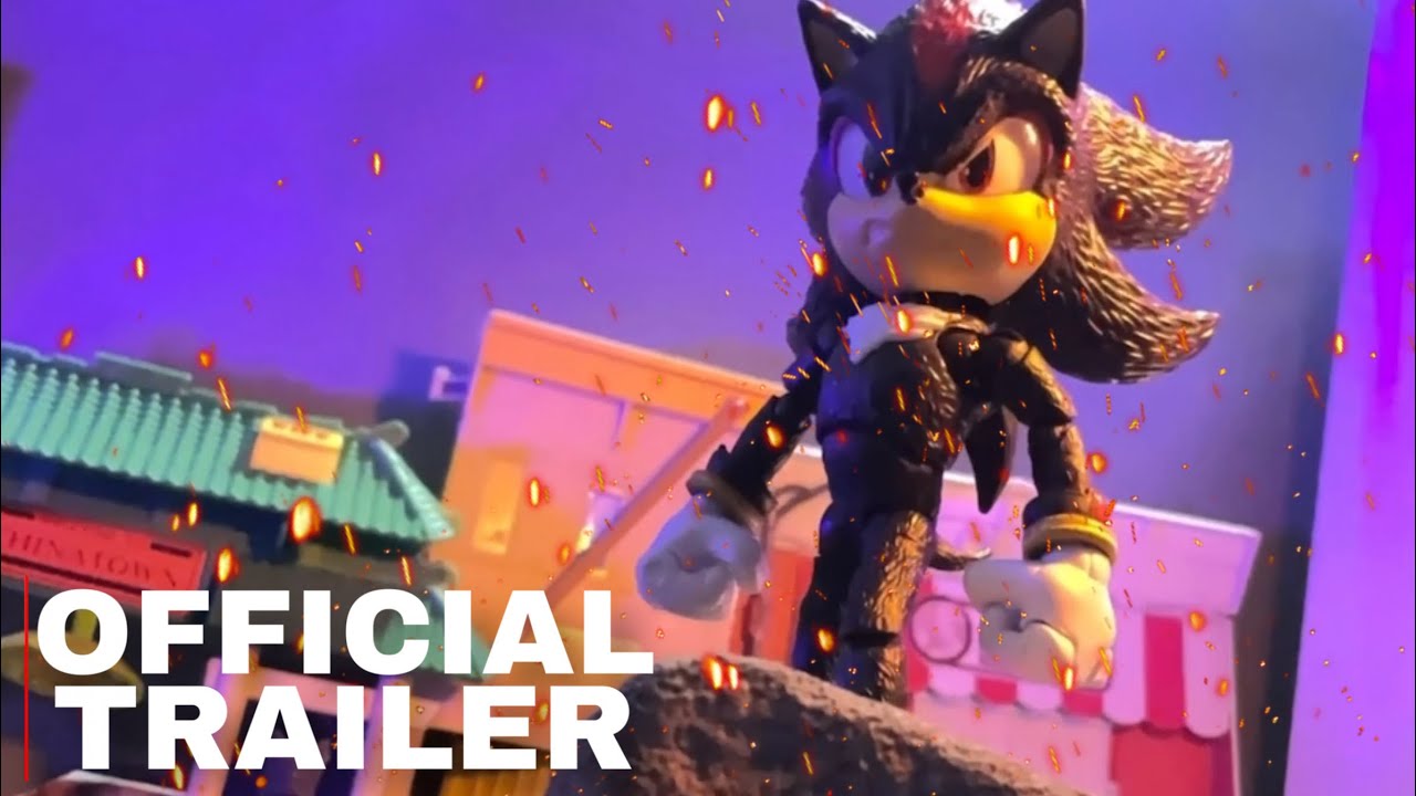 Stop motion trailer: SONIC THE HEDGEHOG 3 (SONIC VS SHADOW) - YouTube