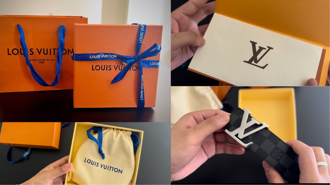 Men's LV Initiales 40mm Reversible Belt Unboxing + First