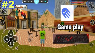 How to use Computer Keyboard and mouse game Vegas Crime Simulator How to gameplay Android mobile screenshot 4
