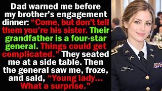 Full “Don’t Tell Them You’re His Sister,” Dad Warned Me—Then the 4-Star General Saw Me… Update