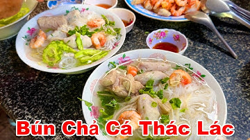 Ăn Bún Chả Cá Thác Lác, Thơm Ngon Lạ Miệng | Vinh & Truyen