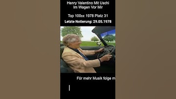 Thumbnail of Henry Valentino – Mit Uschi Im Wagen Vor Mir (1978) | Platz 31 der Jahrescharts! 🚗🎶 #doktor_spike