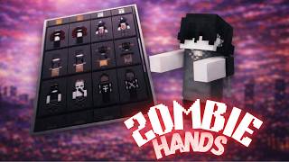 200+ ZOMBIE HANDS + CAPE SKINPACK FOR MCPE/MCBE 1.21+ (Works On Hive!) screenshot 1