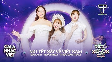 Mơ Tết Này Về Việt Nam - Bảo Anh, Hòa Minzy, Thiều Bảo Trâm | Gala Nhạc Việt Tết 2025